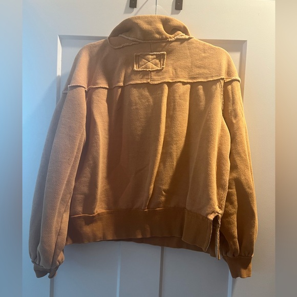 Rust quarter zip - Picture 3 of 4